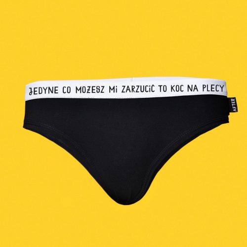 Jedyne co możesz mi zarzucić to koc na plecy – figi bambusowe damskie