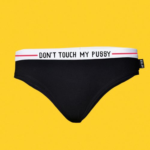 Don’t touch my pussy – figi bambusowe damskie