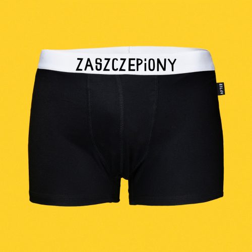 Zaszczepiony – bokserki bambusowe męskie