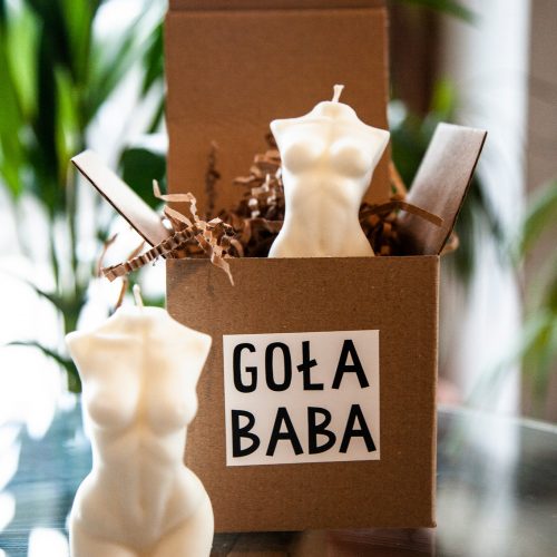 Goła Babka – ręcznie robiona świeca sojowa