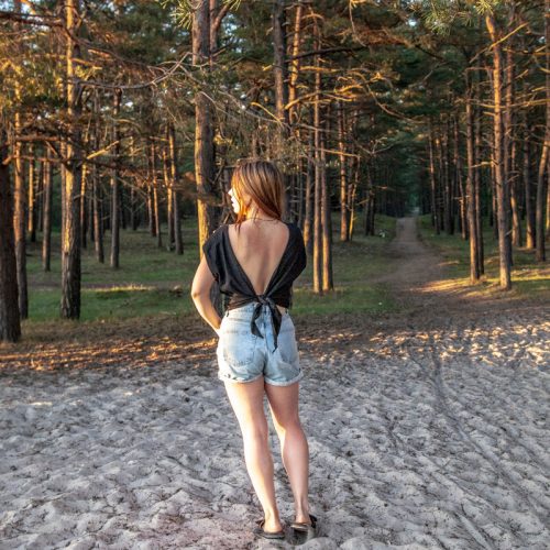 Koszulka wiązana – FREE SPIRIT